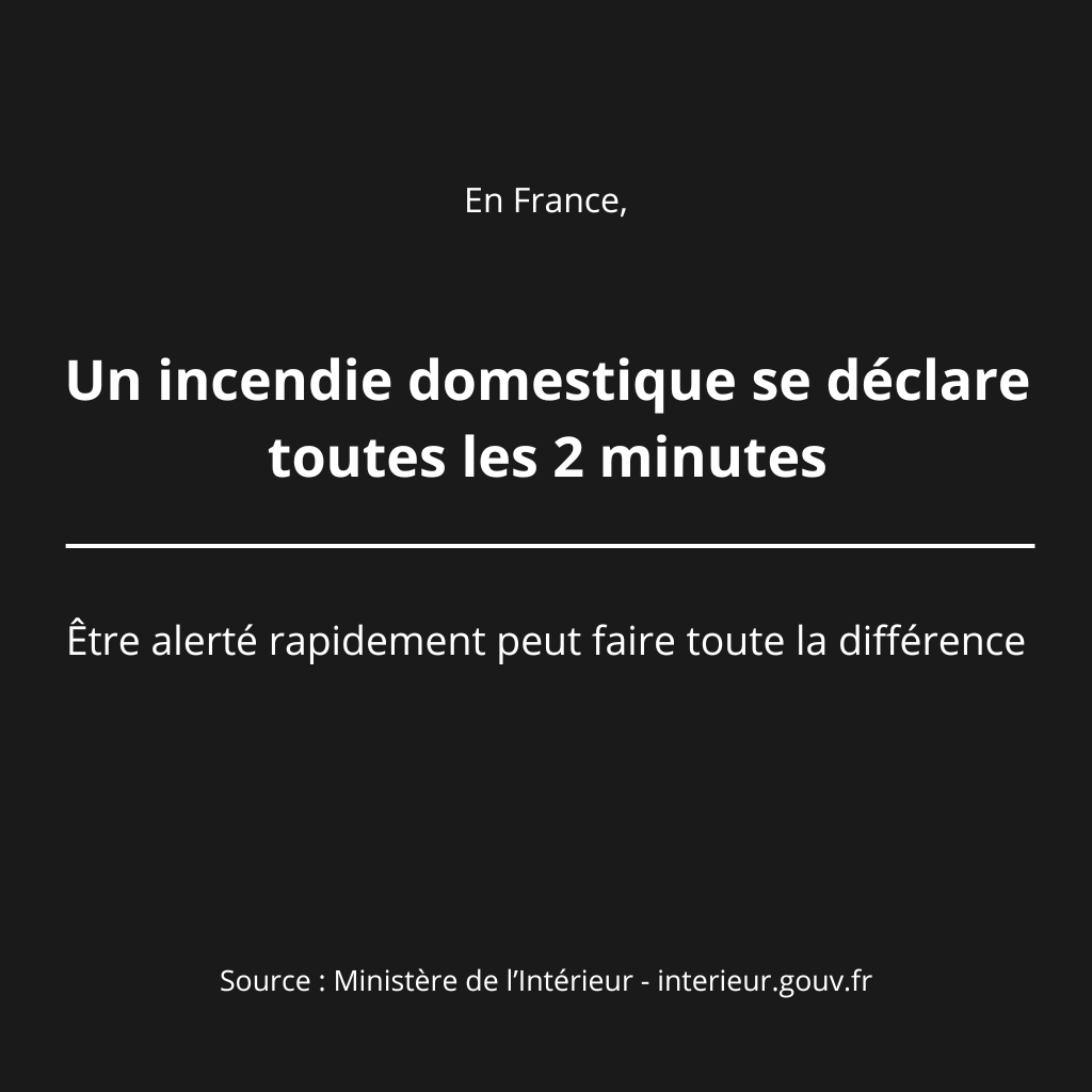 Détecteur de fumée connecté
