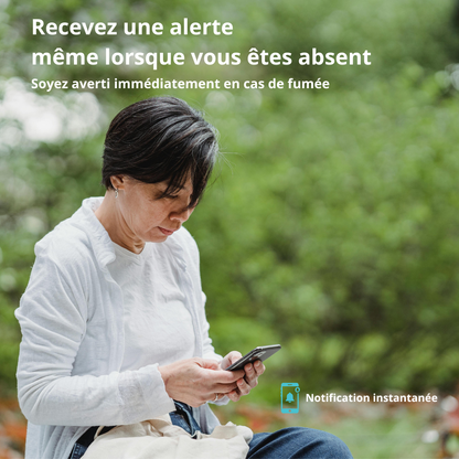 Détecteur de fumée connecté