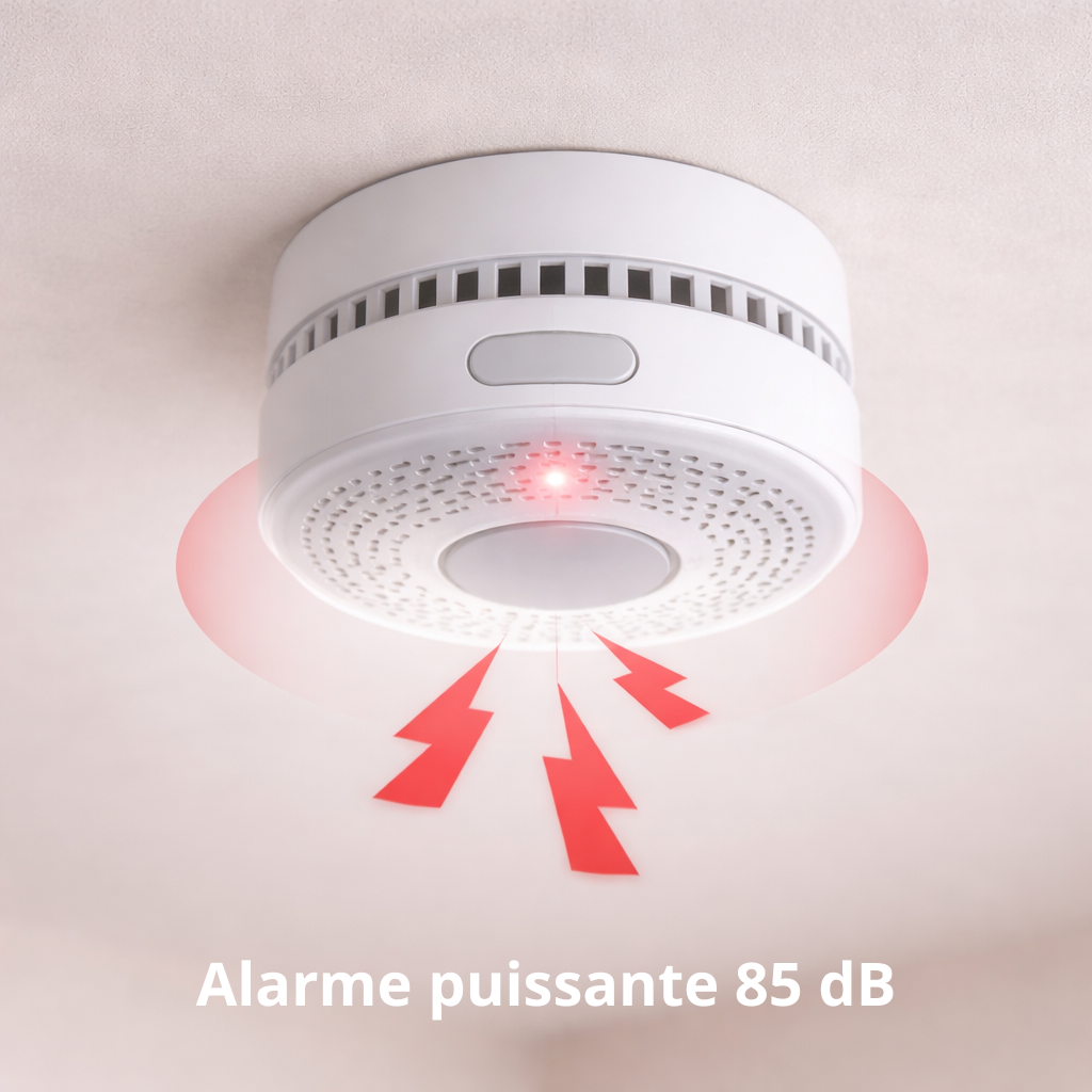 Détecteur de fumée connecté